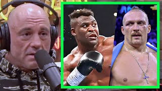 Joe Rogan On Ngannou quotHell BEAT Any Heavyweight Boxerquot [upl. by Spalla]