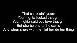 She belongs to the gameTroy Ave lyrics video [upl. by Gnues]