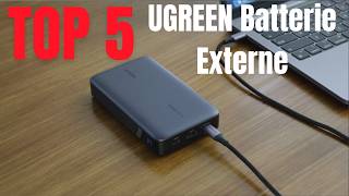 Top 5  Meilleures Batteries Externes UGREEN pour Charger en Toute Confiance [upl. by Kape441]