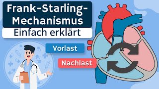 FrankStarlingMechanismus einfach erklärt [upl. by Wrench]