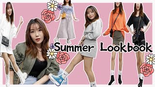 158cm49kg 키작녀들을 위한 여름룩북 꾸안꾸 Summer Lookbook 패션 영상 발렌시아가스피드러너 Balenciaga [upl. by Anura522]