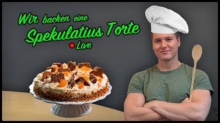 Wir backen eine Spekulatius Torte [upl. by Hatnamas812]