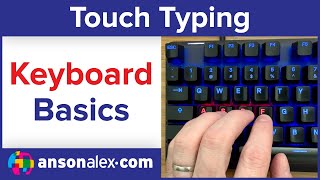 Typing Tutorial Beginner Keyboard Skills [upl. by Malinda]