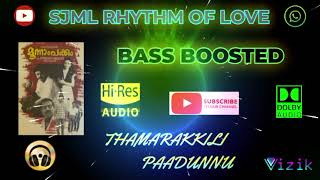 Thamarakkili Paadunnu  Moonnam Pakkam  Ilaiyaraaja  Bass Boosted  Hi Res Audio Song 320 kbps [upl. by Gassman445]