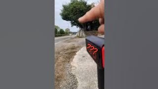 Radar fans speed checking a small town speed limit 20mph in Tennessee 10524 [upl. by Hickey]