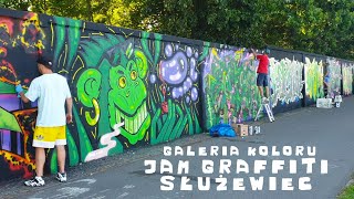 GALERIA KOLORU JAM GRAFFITI SŁUŻEWIEC 2022r [upl. by Pugh]