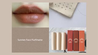 SUNNIES FACE Fluffmatte  Son nội địa Philippines On Repeat Casual Brunette [upl. by Ralina4]