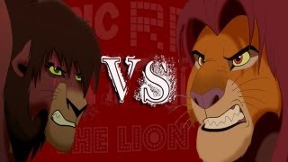 Kovu vs Simba  Epic Rap Battles of the Lion King 1 [upl. by Anora]