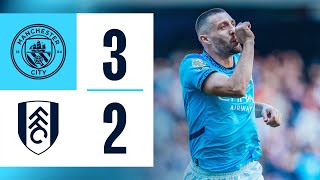 HIGHLIGHTS Man City 32 Fulham  ⚽️ Kovacic 2 and Doku screamer Goals  Premier League [upl. by Trevah711]