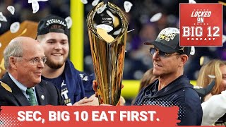 Killing the Expansion Big 12 ACC With New College Football Playoff Format Helps the SEC Big 10 [upl. by Oeram]