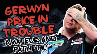 Gerwyn Price Could Be Fined For Quitting Game And Social Media Outburst [upl. by Noiramed]