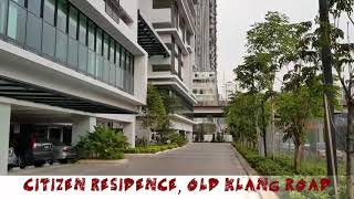 HOME TOUR  CITIZEN RESIDENCE OLD KLANG ROAD [upl. by Anirrok]