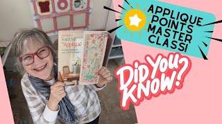 🍄Do you know my Applique Points tips Watch my master class [upl. by Xanthe]