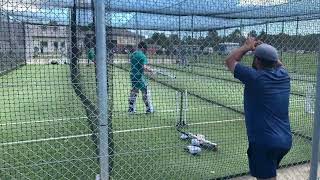 Short Clip  Steve Smith Batting in Redlands Nets [upl. by Eseilana]