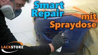 Smart Repair mit Spraydose  komplett erklärt vom Profi  LACKSTORE [upl. by Aitnas834]