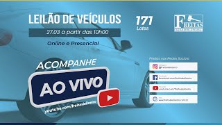 AO VIVO  Leilão Online de Veículos  Freitas Leiloeiro 27032024 [upl. by Nodle]