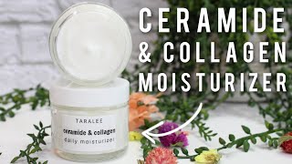 How to Make Ceramide and Collagen Daily Moisturizer Anti Aging for all skin types  Vegan [upl. by Duwalt]