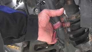 KLR Kickstand safety Switch BypassMP4 [upl. by Amye]