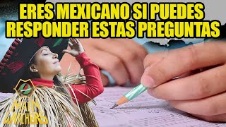 APROBARÍAS el EXAMEN para NACIONALIZARTE MEXICANO [upl. by Uchish]