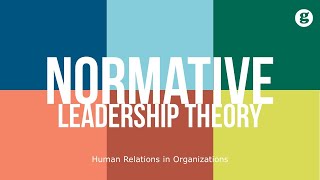 Normative Leadership Theory [upl. by Carter]