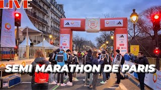 🇫🇷PARIS 2023 Semi Marathon de Paris Live Streaming 05MARCH2023 [upl. by Yeniffit817]