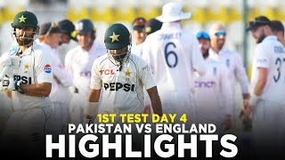 Full Highlights  Pakistan vs England  1st Test Day 4 2024  PCB  M3G1K [upl. by Lleryt]