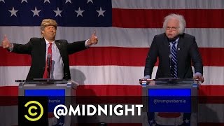 Trump vs Bernie in the First Ever midnight Presidential Debate [upl. by Rheta]