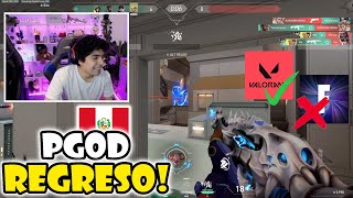 PGOD REGRESA STREAM DESDE PERÚ  PGOD DICE ADIOS A FORTNITE Y MAS🔥 [upl. by Welby]