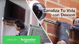 Canaletas Para Cables Dexson Soluciones Para Hogares y Oficinas  Schneider Electric Latinoamérica [upl. by Grindlay362]