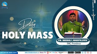 Hindi Holy Mass  11th October 2024  Father Shinoj Joseph SVD Atmadarshan Tv [upl. by Aivad]