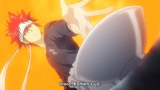 Shokugeki no Souma SS4【Soma Best Chef 】  ソーマの美味しいラーメン  食戟のソーマ 餐ノ皿 11 Full HD [upl. by Neik]