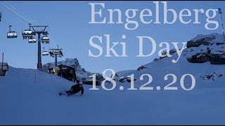 Engelberg  Ski Day  181220 [upl. by Gilges158]