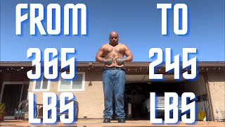 365 lbs to 245 lbs My Incredible Journey Of Transformation Through Navy Seal Burpees TreethaTV [upl. by Ji177]