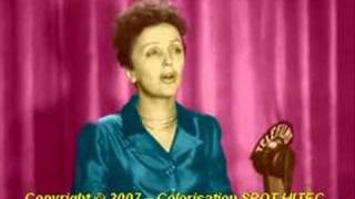 Edith Piaf  LHymne a lAmour en couleur [upl. by Nashom]