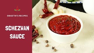 Schezwan sauce recipe Indochinese schezwan sauce [upl. by Eremihc]