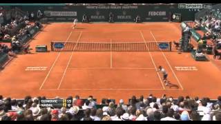 Novak Djokovic vs Rafael Nadal  Nole Wins First set  Highlights  FINAL MonteCarlo 2013 [upl. by Eihtur]