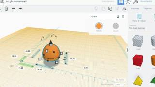 Tinkercad grabar para imprimir exportar stl [upl. by Heisel]