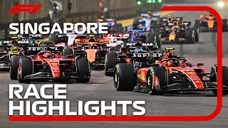 Race Highlights  2023 Singapore Grand Prix [upl. by Annoyed374]