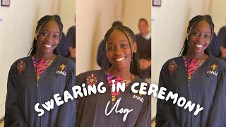 Swearing in Ceremony as a student in Tlemcen Algeria vlog algeria student youtubers [upl. by Ardnaid5]