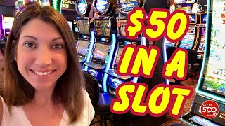 🤔 What Can I Do With 50 in a slot machine at Coushatta Casino 🙌Amazing Money Machine 🤑 slots [upl. by Tamqrah]