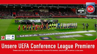 Unsere erfolgreiche Premiere in der UEFA Conference League [upl. by Gruchot]