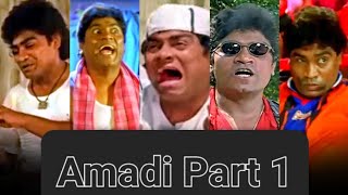 Amadi full movie hindi afsomali qosol badan Johhny lever comedy scene [upl. by Neyut]