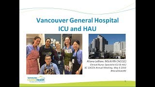 Handshake BC VGH ICU and HAU [upl. by Tamberg]