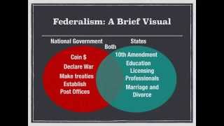 AP Gov Review Video 5 Federalism [upl. by Aimar]