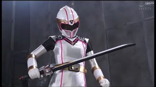 Original Video Full Super Heroine Movie  White Rangers Seinin Ninja Defeated Heroine [upl. by Rbma]