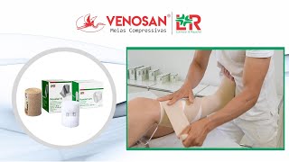 COMO VESTIR PRODUTOS DE COMPRESSÃO ROSIDAL® K ROSIDAL® SOFT [upl. by Sahcnip]