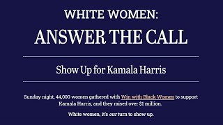 White Women Answer the Call 2024 [upl. by Imhsar641]