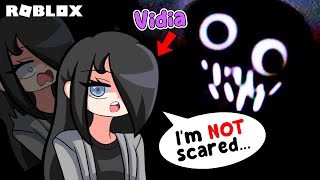 Vidia Plays A Scary Game in Roblox  Roblox  The Intruder [upl. by Nileuqcaj]