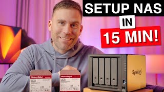 Synology NAS Beginners Guide  Get setup in only 15 min Synology DS923 [upl. by Vashtia]