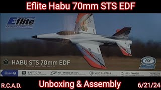 Eflite Habu 70mm STS EDF Unboxing amp Assembly [upl. by Nobile]